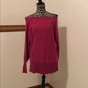 Off the shoulder sweater